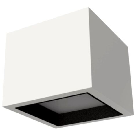 Plafoniera lampadari bartalini but qn gx53 led gesso verniciabile metallo