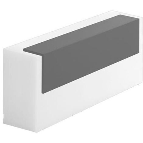 Plafoniera Led 10W 4000K Grigio antracite Art100 Top Lombardo LL116004N