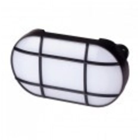 PLAFONIERA LED 15W DA PARETE IP65 NERA