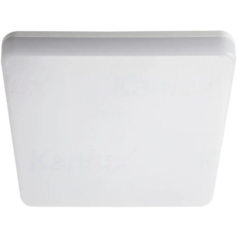 Plafoniera led varso stagna sensore di movimento quadrato 18 watt bianco naturale