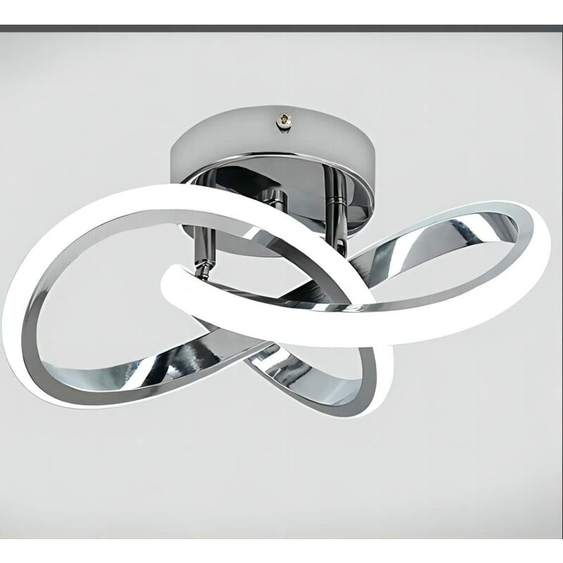 Image of Plafoniera led 22W Design moderno Bianco Freddo 6000K Lampada a Soffitto Per Cucina Sala da pranzo Camera da letto Corridoio Ingresso Balcone