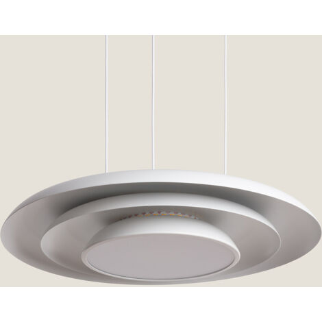 Plafoniera LED 26W Metallo Ø400 mm CCT Selezionabile Zaysan Bianco