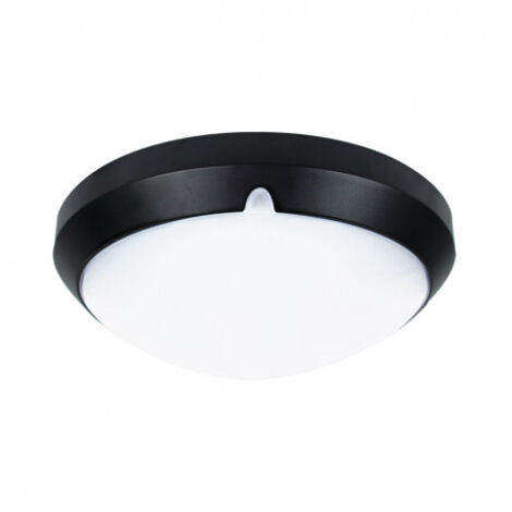 Plafoniera LED Ø300 x 100mm 18W RONDO Bianca - 6000K Bianco freddo - 1680 Lm - Rivelatore RF