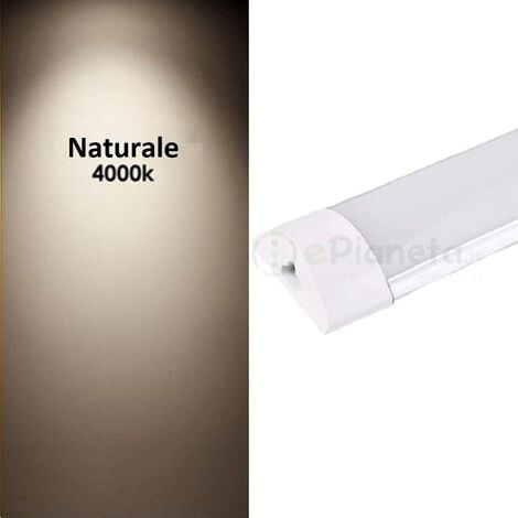 Reglette LED sottopensile T5 10W 60cm 950Lm IP20 con interruttore