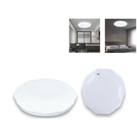 PLAFONIERA LED 36W LUCE FREDDA DIAMANTE EFFETTO CIELO STELLATO APPLIQUE BTL-802