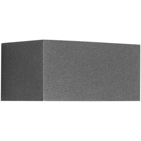 Plafoniera LED 4000K Mono Direzionale Antracite da parete QUASAR 20 TECH 11W IP65 PRISMA 303533
