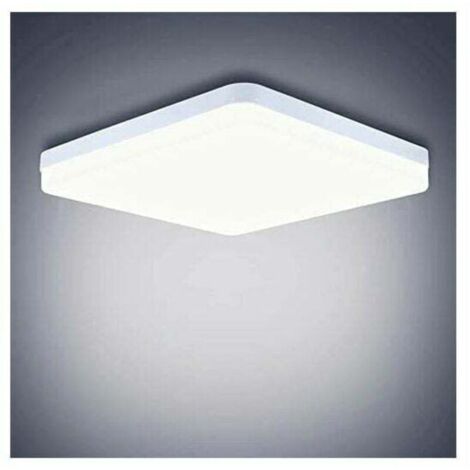 Plafoniera LED 48W 4320Lm Facile da installare Plafoniere per camere da letto moderne Soggiorni Cucina Bianco freddo 6500K Quadrato 30 30 4cm