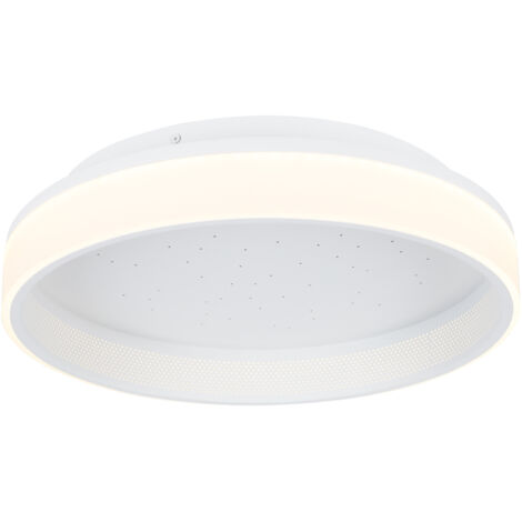 Plafoniera LED 50W Ø40 bianca dimmerabile con telecomando