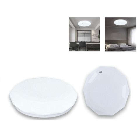 PLAFONIERA LED 55W LUCE FREDDA DIAMANTE EFFETTO CIELO STELLATO APPLIQUE BTL-803