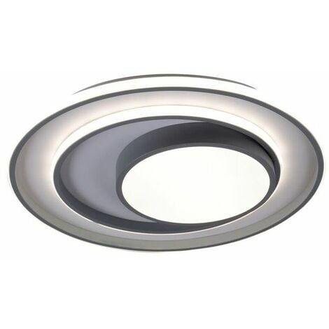 Plafoniera LED 20W Circolare Acciaio Inox - CCT - OSRAM CHIP DURIS