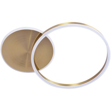 Plafoniera LED ad anello ROMAN oro 40W 4000K Polux