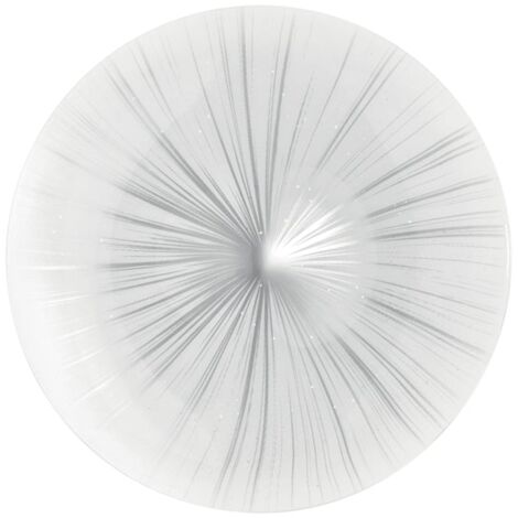 "Plafoniera LED AGORA in acrilico bianco 18W con funzione CCT 30 cm."