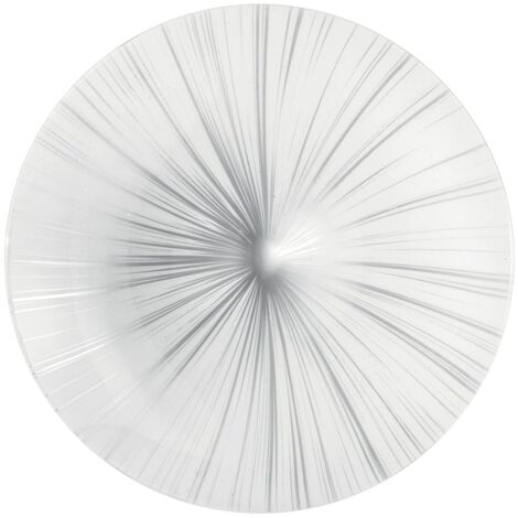 "Plafoniera LED AGORA in acrilico bianco 24W con funzione CCT 40 cm."
