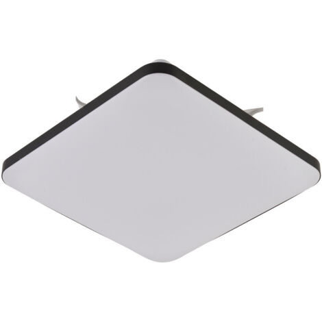Plafoniera LED Babilon 33cm 18W 4000K nera Light Prestige