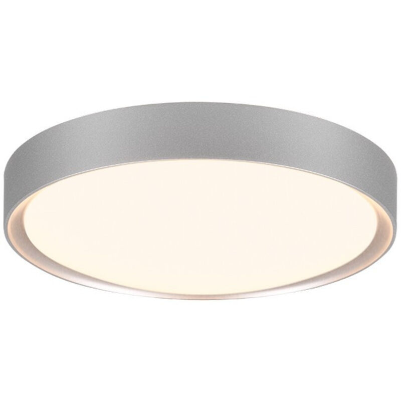 Trio - clarimo plafoniera led 18W · 1x 1850lm, 3000K bagno con bordo alluminio D.33CM