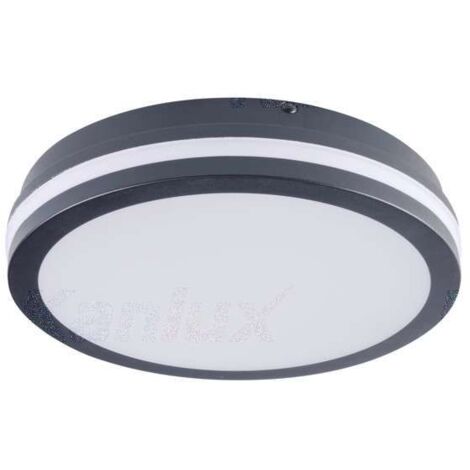 PLAFONIERA LED BENO 24W NW-O-SE GR - KANLUX                                                              - Luce NATURALE