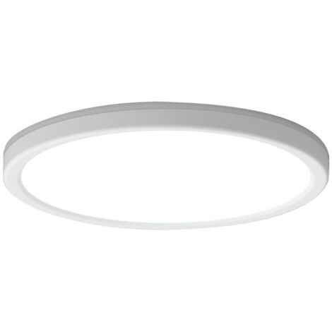 Plafoniera LED bianca moderna 30cm 28W Corte Italux
