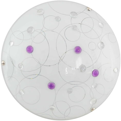 Plafoniera LED Candellux Astro 30cm 10W 6500K bianca