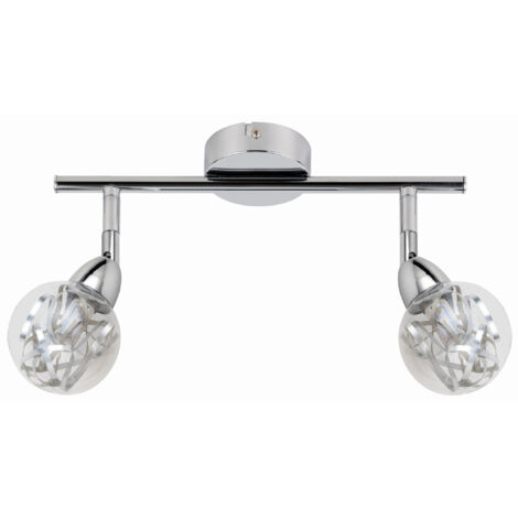 Plafoniera LED Candellux BOLO 92-67586 cromo 2 luci