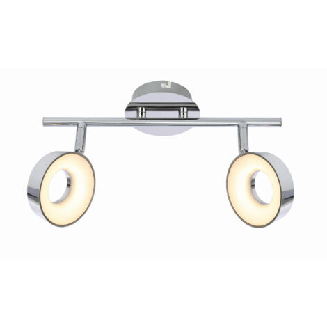 Plafoniera LED Candellux ISLA 92-61713 cromo 2 luci
