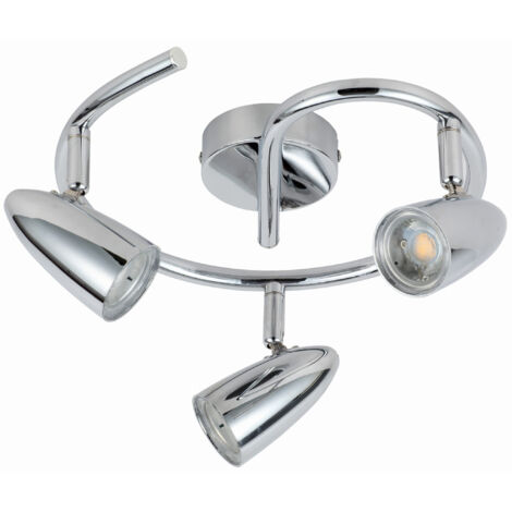 Plafoniera LED Candellux Liberty 3 luci cromo 27cm