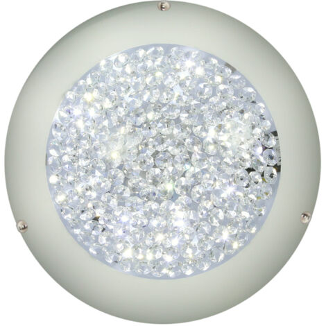 Plafoniera LED Candellux Pristina 40cm bianca 16W 6500K