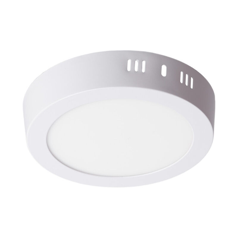 Image of Greenice - Plafoniera led Circolare 12W 1.207Lm Driver Lifud Flicker Free IP20 30.000H [WR-MYSR-12-CW] - Bianco freddo