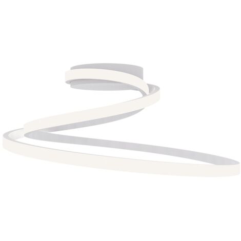 PLAFONIERA LED COASTER 40W 3-4-6500K D.50CM BIANC.