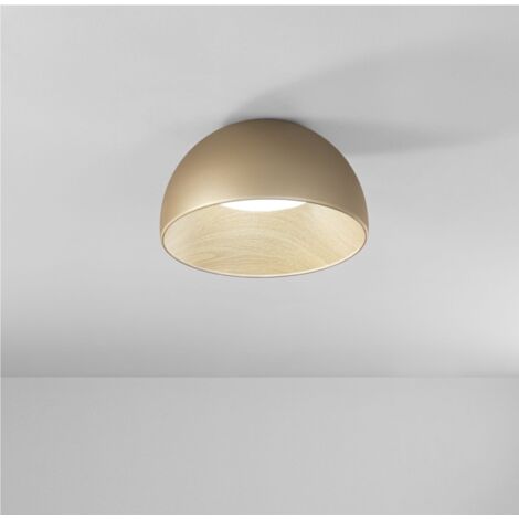 PLAFONIERA LED COCO 30W D.35CM 3-4-6500K ORO.