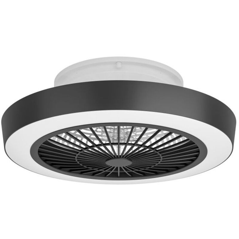 Plafoniere Ventilatore Sazan Acciaio e Abs