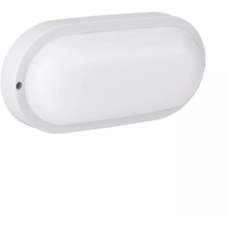 plafoniera led da esterno eglo "boschetto" bianco 4000k