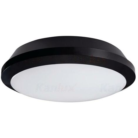 Plafoniera LED soffitto lampada parete muro 25W resa 250W luce interni  ripostiglio bagno 230V TONDO LUCE FREDDA 6400K