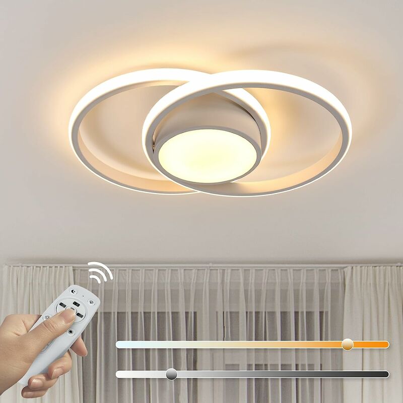 Plafoniera led Dimmerabile Moderno Rotondo Lampada...