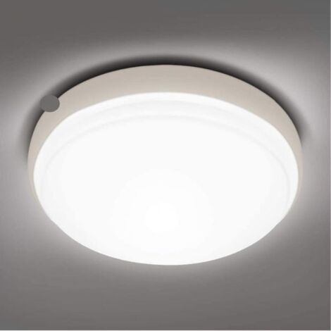 Plafoniera led eco easy tonda century bianca volt 230 w 12 nat ln 960 ip64