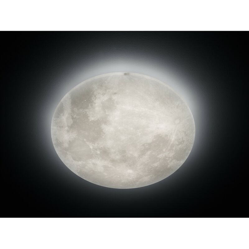 Image of Plafoniera Led Fasi Lunari Effetto Luce Notturna Lunar Ø60 cm Trio Lighting