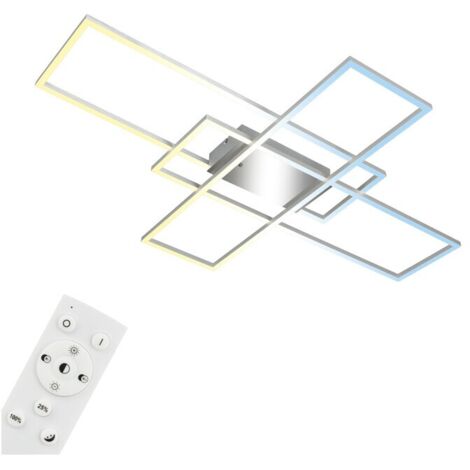 PLAFONIERA LED FRAME 42 W CCT CM 99X70 ALLUMINIO