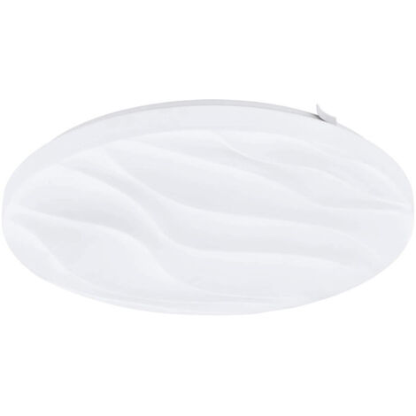 Plafoniera led Frania Eglo Ø33 cm - 7,4w 3000k bianco