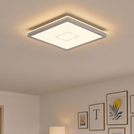 Plafoniera LED Free Briloner 29 x 29 cm 18W 4000K Silver