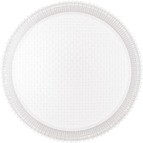 "Plafoniera LED FROZEN in metallo e acrilico bianco con funzione CCT 60 cm."