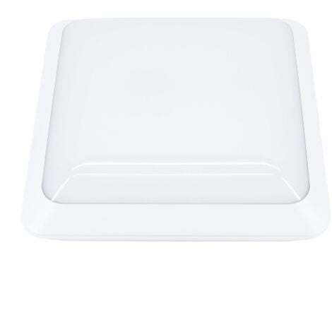 BEMKO Plafoniera LED GABI - Rilevatore microonde - 30W - 4000K - 3500lm - IP66 - Quadrata 300mm