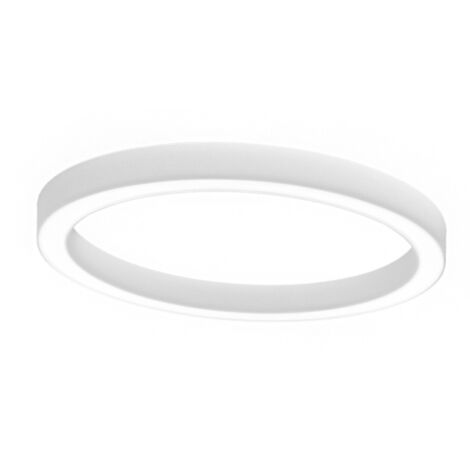 Plafoniera led gea luce flor ps fflpb4 alluminio bianco moderna