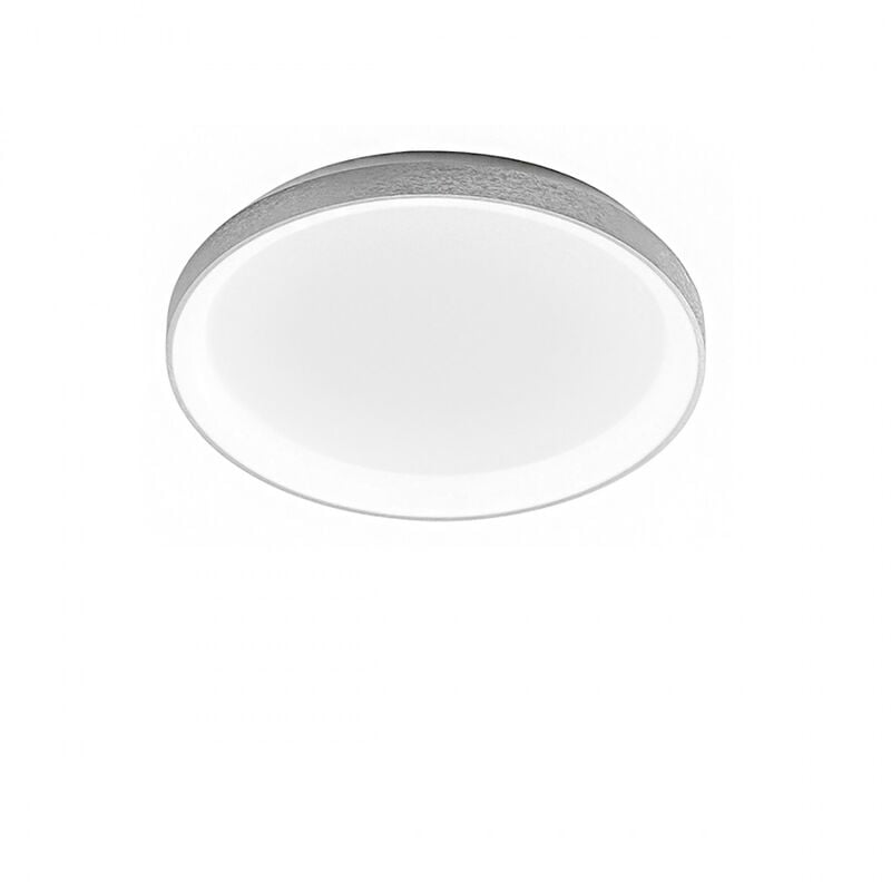 Image of Plafoniera led gea luce krizia pm bi 38w 3000k 4000k alluminio bianco lampada soffitto, tonalità luce 3000°k (luce calda)