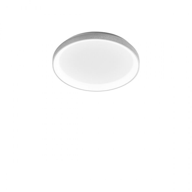 Image of Plafoniera led gea luce krizia pp b 30w 3000k 4000k alluminio bianco lampada soffitto, tonalità luce 3000°k (luce calda)