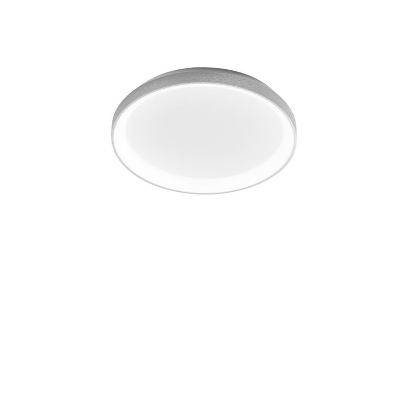 Image of Plafoniera led gea luce krizia pp b 30w 3000k 4000k alluminio bianco lampada soffitto, tonalità luce 4000°k (luce naturale)