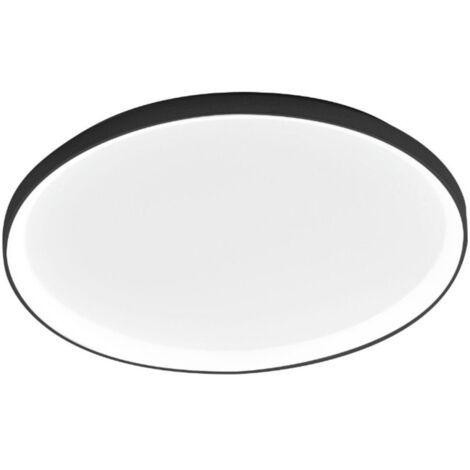 Plafoniera led gea luce krizia px n 80w 3000°k alluminio lampada soffitto