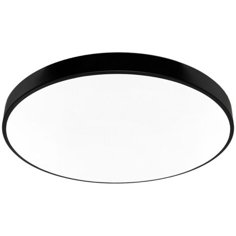 Plafoniera LED IdeaLED Houston 60W 60cm 4000K nera