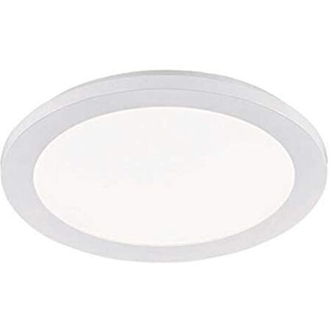 Plafoniera Led Interno Tonda Dimmer 10W Bianca 26 cm Camillus GD Trio