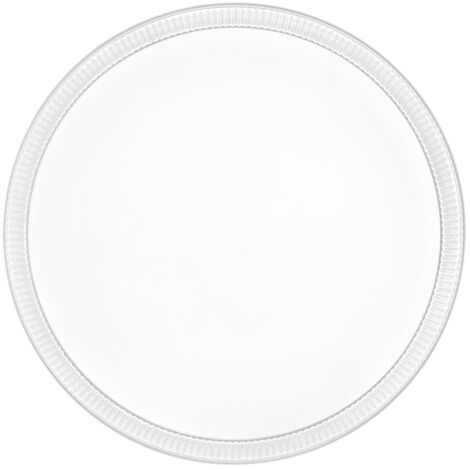 "Plafoniera LED KAOS bianca con bordo diamantato 24W con interruttore CCT 40 cm."