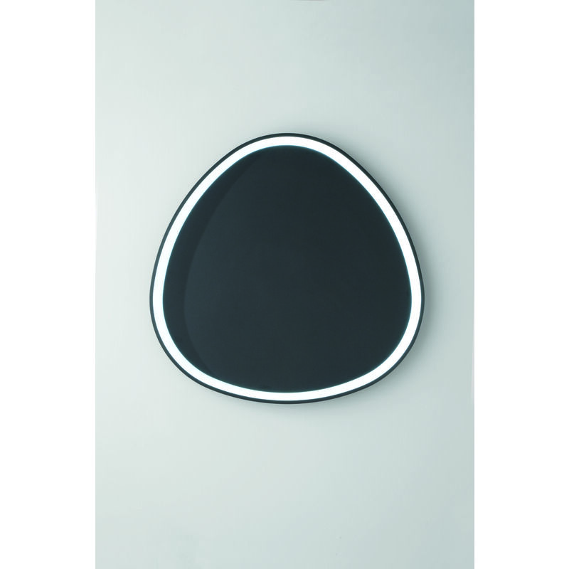Image of Luce Ambiente E Design - Plafoniera led klapton in alluminio nero con funzione cct 85 cm. - Nero