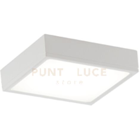 PLAFONIERA LED KLIO BIANCA 22W 2200LM 3000K 16,7X16,7X5CM